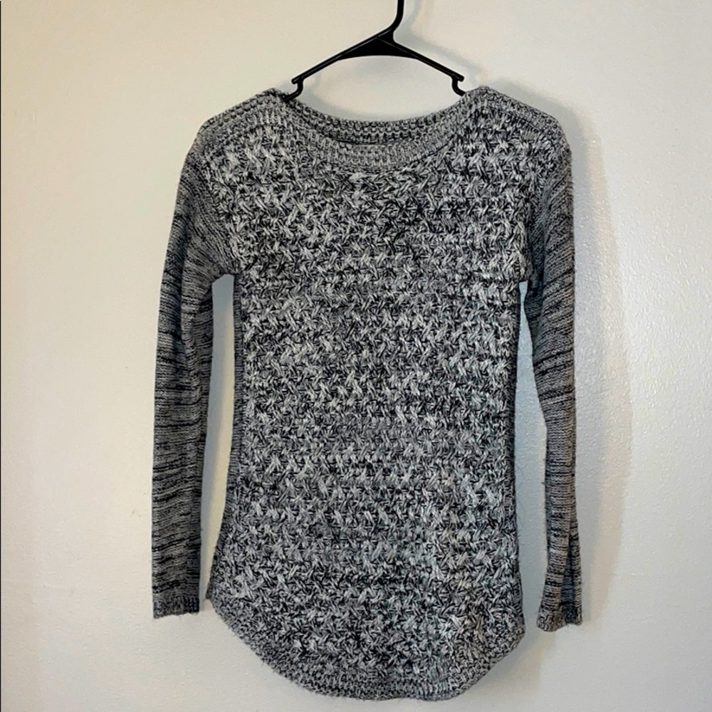 Beautiful gray knit sweater
